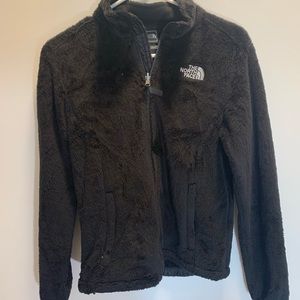 The north face fluffy full zip
